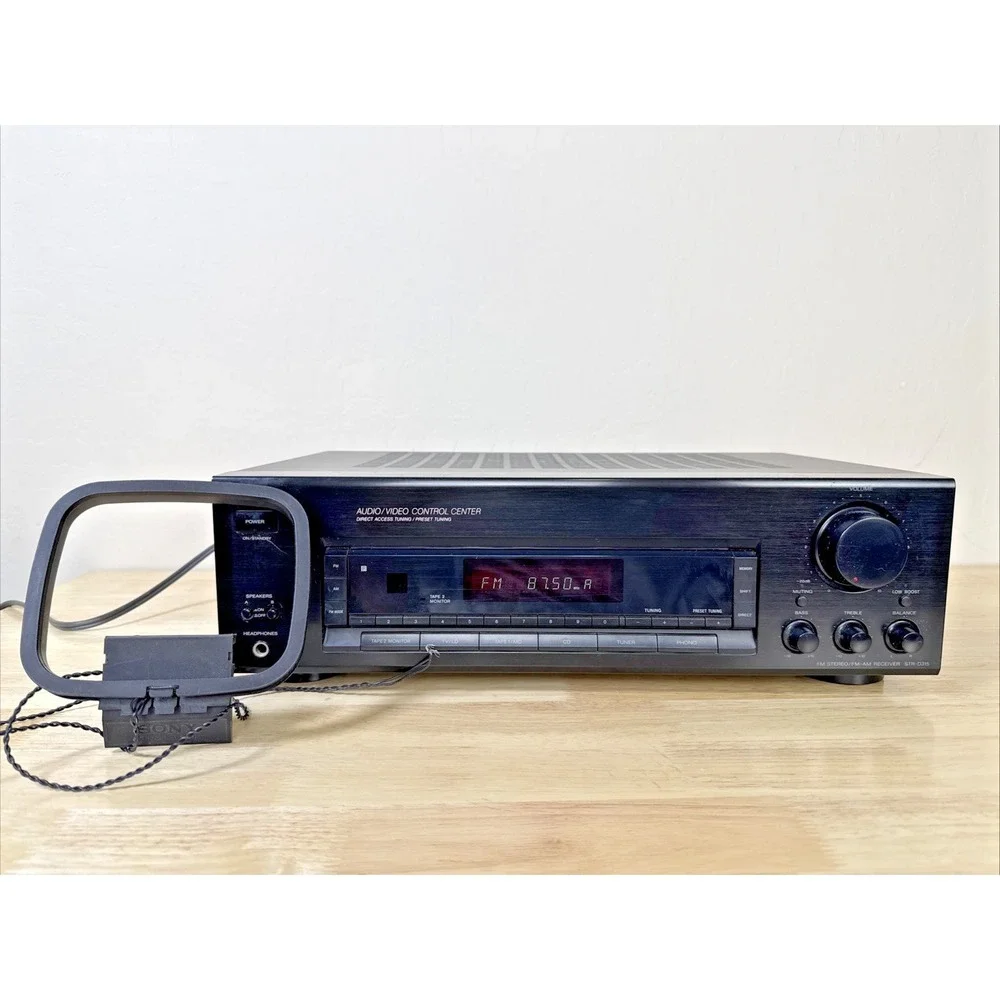 Sony STR-D315 AV Control Center AM FM Stereo Receiver Tested Working No Remote